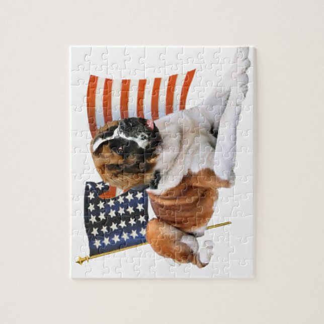 Saint Bernard All American Jigsaw Puzzle (Vertical)