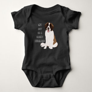 Saint Bernard BFF Baby Bodysuit