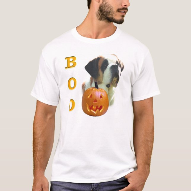 Saint Bernard Boo T-Shirt (Front)