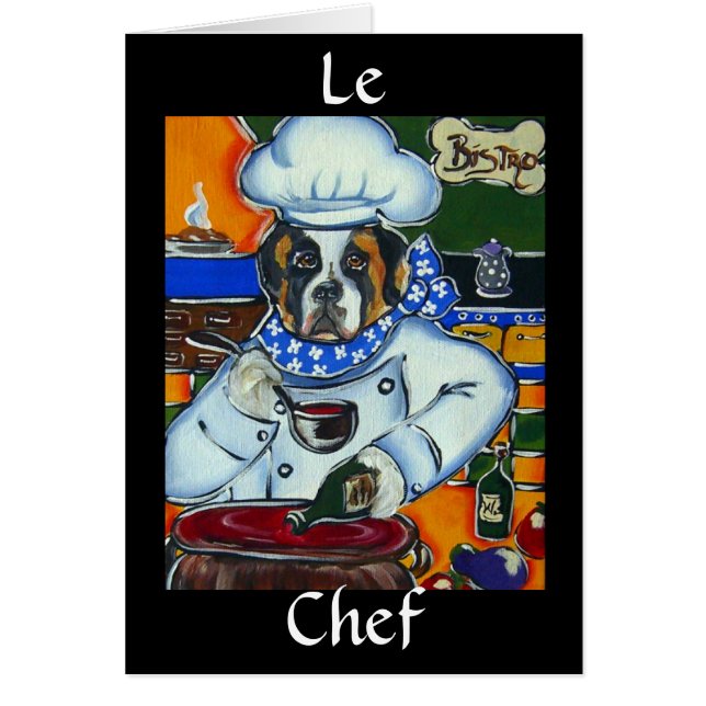 Saint Bernard Chef (Devant)