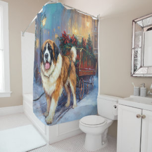 Saint Bernard Christmas Festive Season 