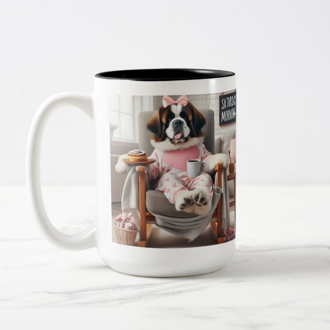 Saint Bernard Coffee Mug  (Left)