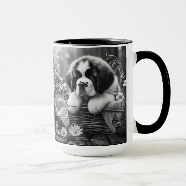 Saint Bernard Coffee Mug (Right)