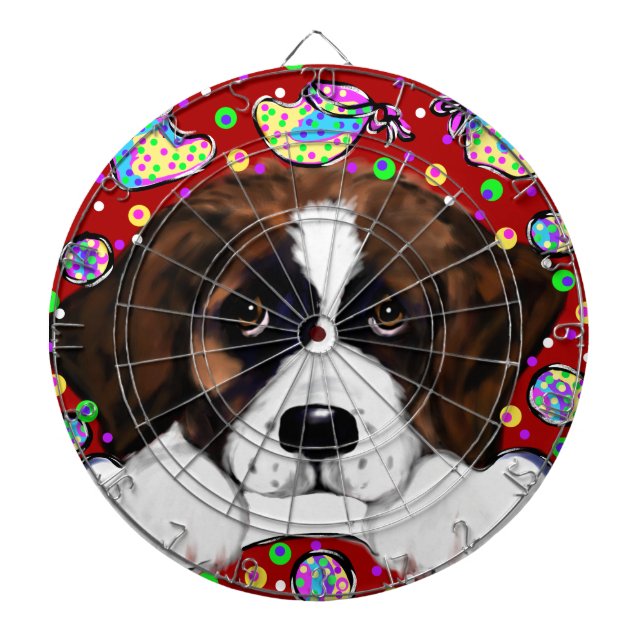Saint Bernard Dartboard (Front)