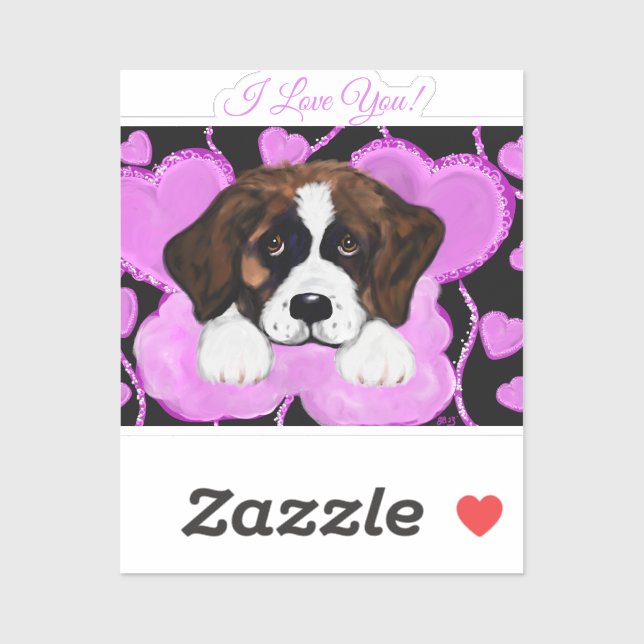 SAINT BERNARD DOG  (Sheet)