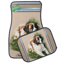 Saint Bernard Dog Art