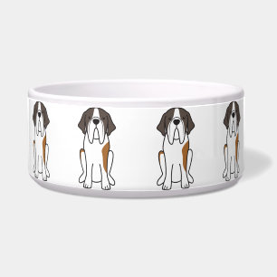 Saint Bernard Dog Cartoon