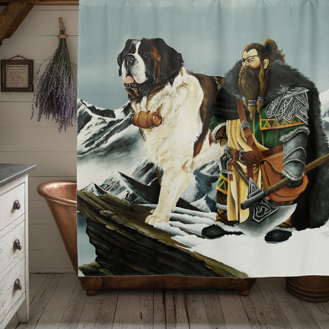 Saint Bernard Dog Dwarf Fantasy (Creator Uploaded)