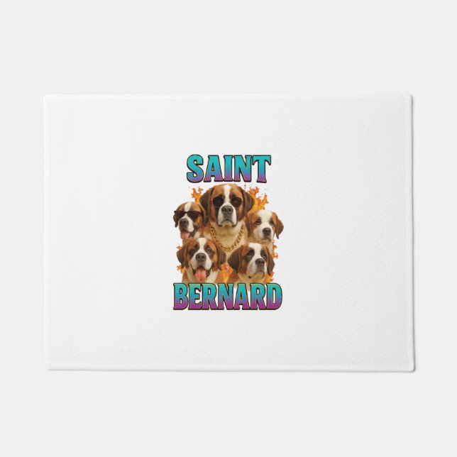 Saint Bernard  Doormat (Front)
