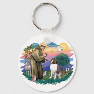 Saint Bernard Keychain