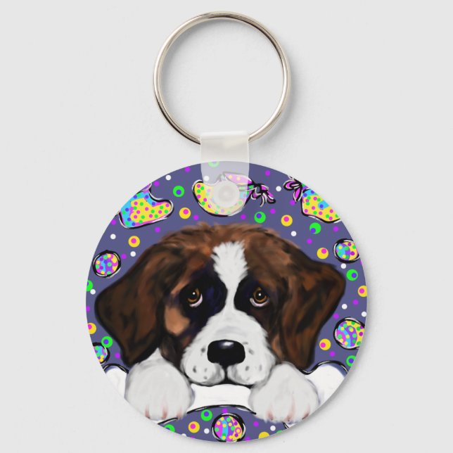 Saint Bernard Keychain (Front)