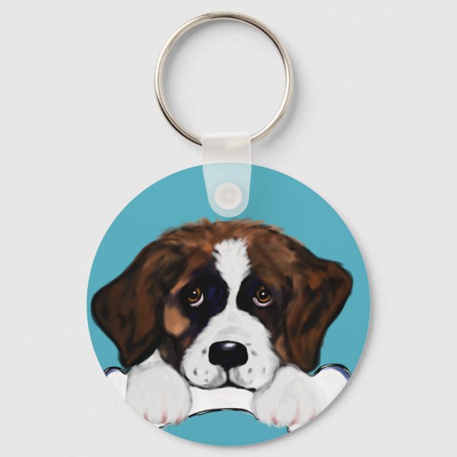 Saint Bernard Keychain (Front)