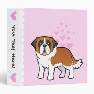 Saint Bernard Love Binder