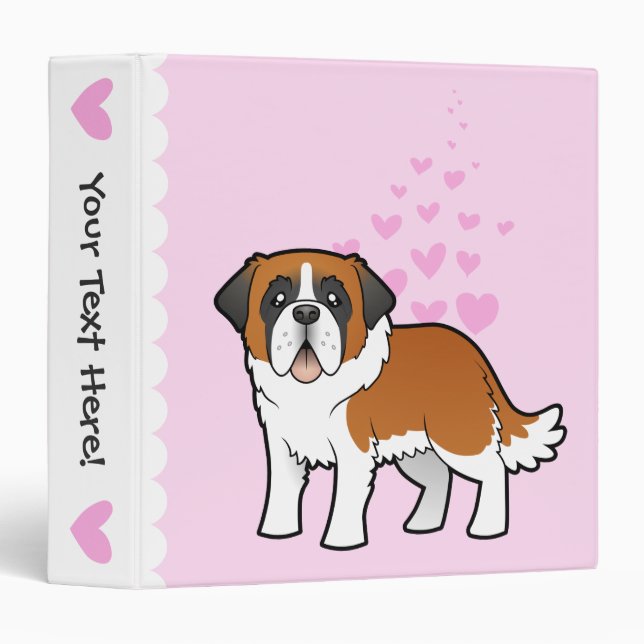 Saint Bernard Love Binder (Front/Spine)