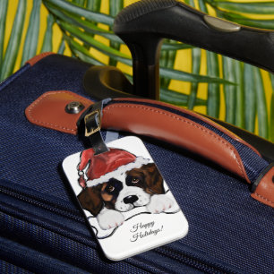 Saint Bernard  Luggage Tag