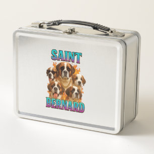 Saint Bernard Metal Lunch Box