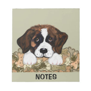 Saint Bernard Notepad