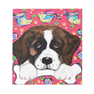 Saint Bernard Notepad