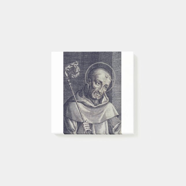 Saint Bernard of Clairvaux Post-it Notes (Front)