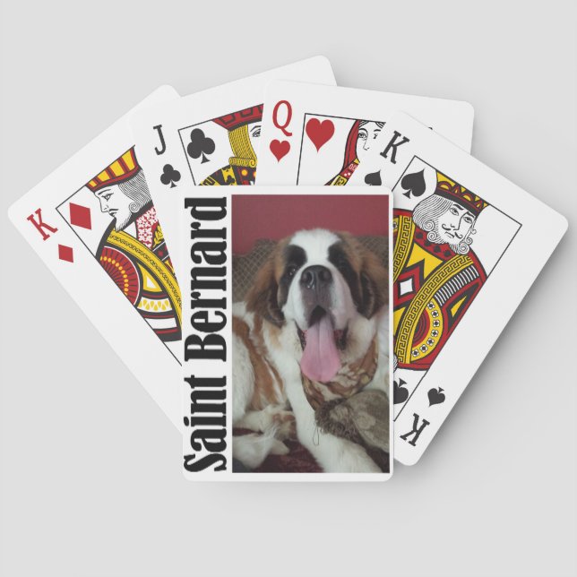 Saint Bernard Playing Cards (Back)