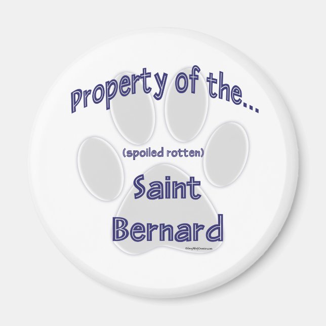 Saint Bernard Property - Magnet (Front)