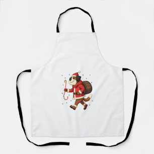 Saint Bernard Rescue Christmas Apron