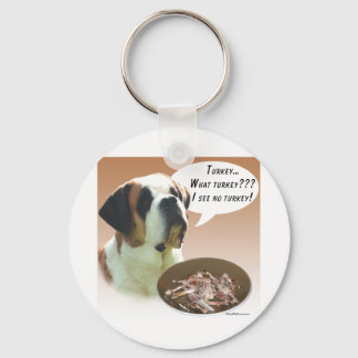 Saint Bernard (smooth) Turkey Keychain