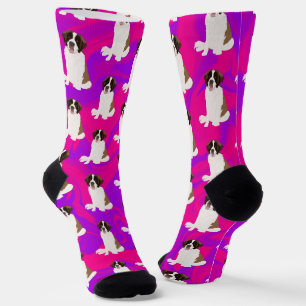 Saint Bernard Socks