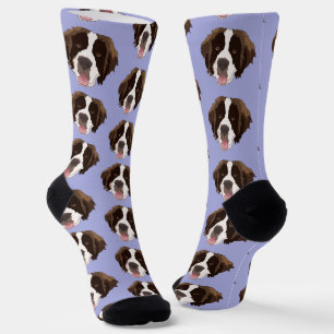 Saint Bernard Socks