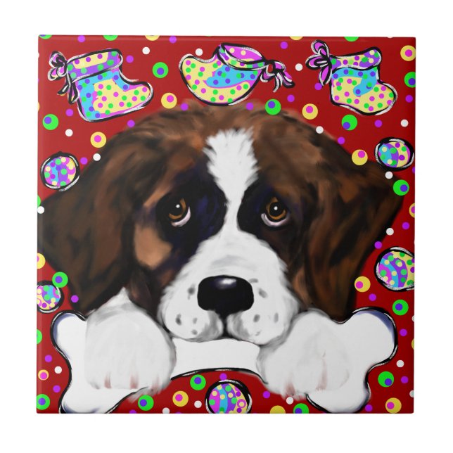 Saint Bernard Tile (Front)