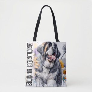 Saint Bernard  Tote Bag