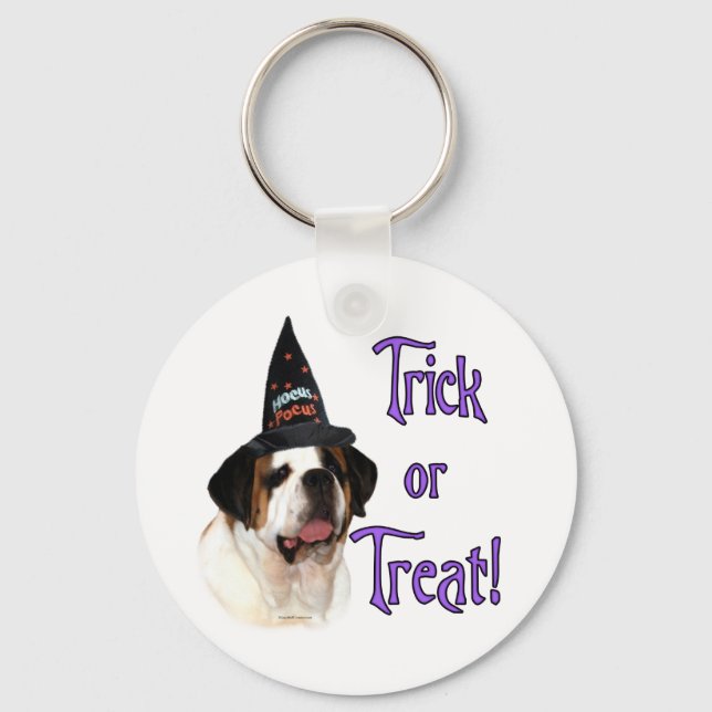 Saint Bernard Trick Keychain (Front)