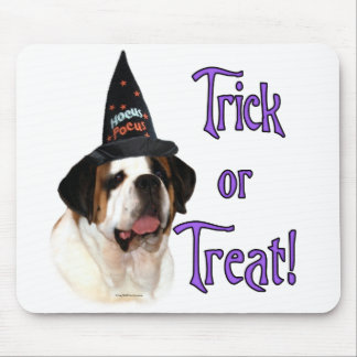 Saint Bernard Trick Mouse Pad