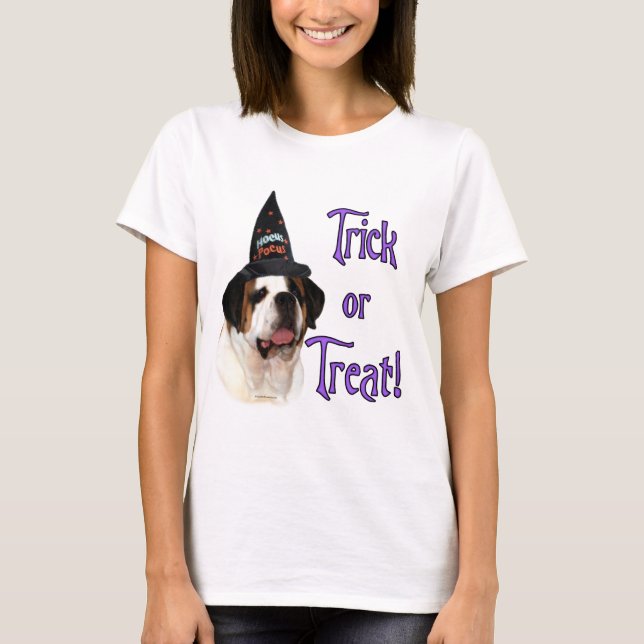 Saint Bernard Trick T-Shirt (Front)