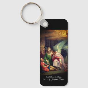 Saint Bernard's dream Keychain
