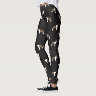 Saint Bernards Pattern   Dog Breed Patterned Leggings