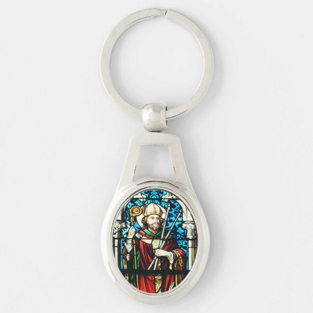 Saint Blaise of Sebaste Keychain (Front)