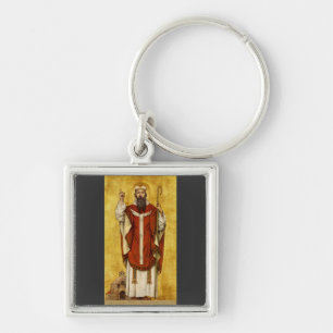 Saint Boniface by Albrecht de Vriendt Keychain