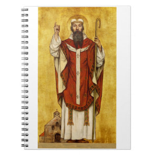 Saint Boniface by Albrecht de Vriendt Notebook