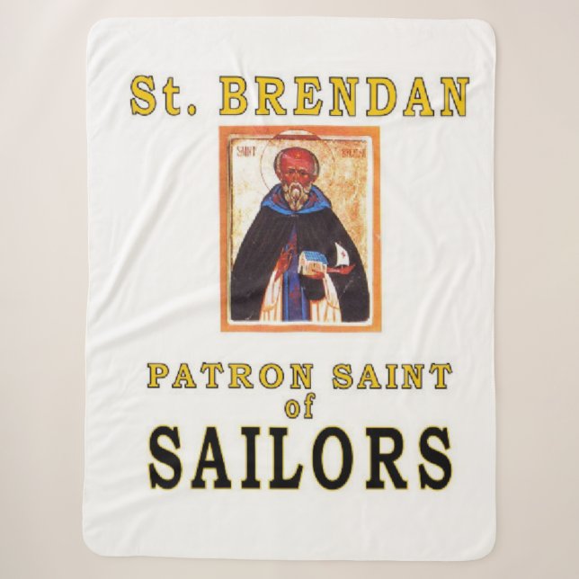 SAINT BRENDAN SHERPA BLANKET (Front)