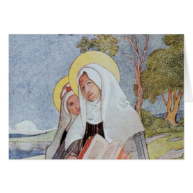 Saint Bridget et Deer (Devant horizontal)