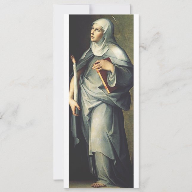 Saint Bridget of Sweden Invitation (Front)