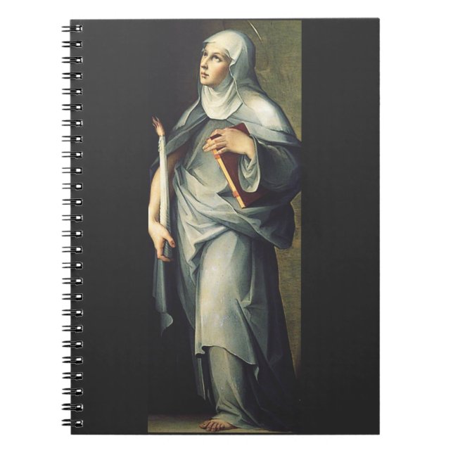 Saint Bridget of Sweden Notebook (Front)