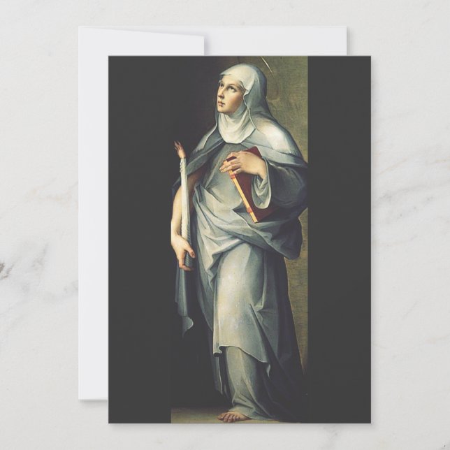 Saint Bridget of Sweden Thank You Card (Front)