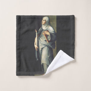 Saint Bridget of Sweden Wash Cloth