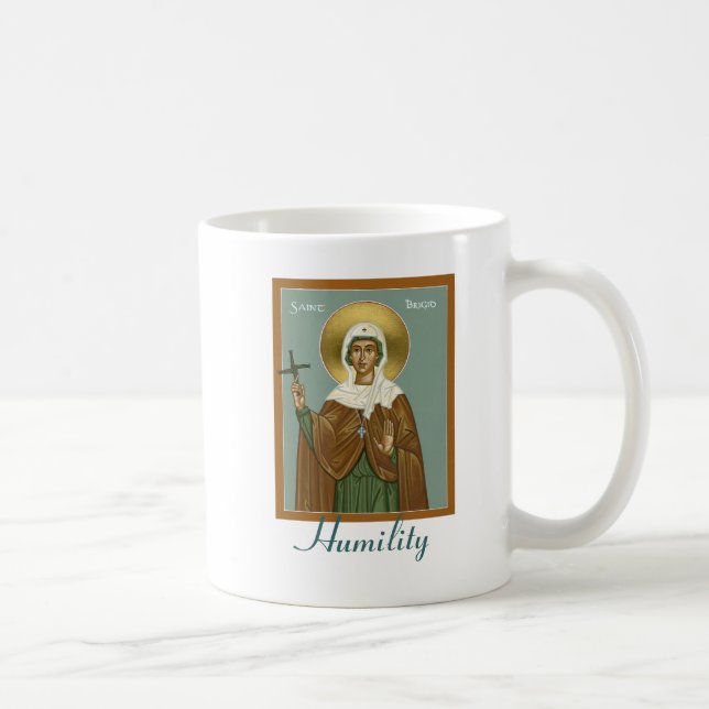 Saint brigid of Ireland - Mug (Right)