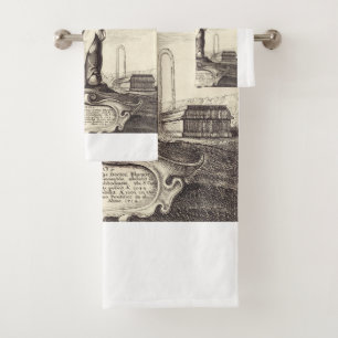 Saint Bruno of Cologne Bath Towel Set