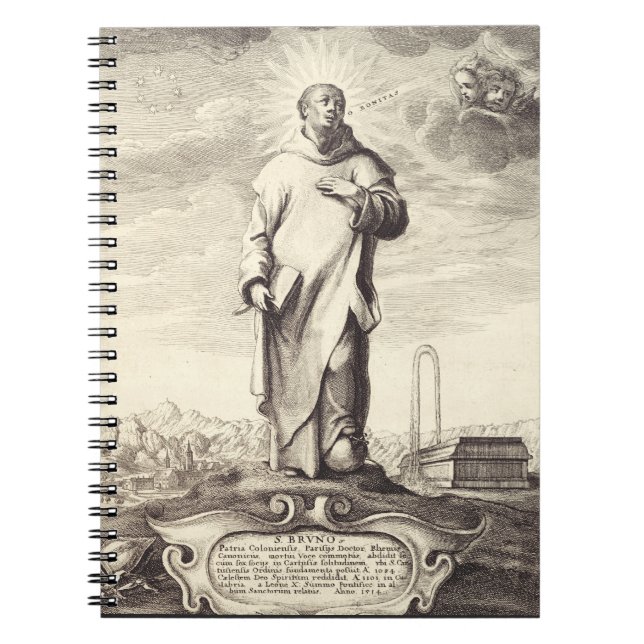 Saint Bruno of Cologne Notebook (Front)