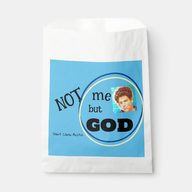 Saint Carlo Acutis Favour Bag (Front)