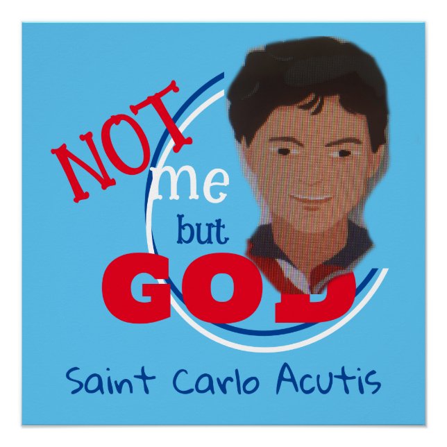 Saint Carlo Acutis  Poster (Front)